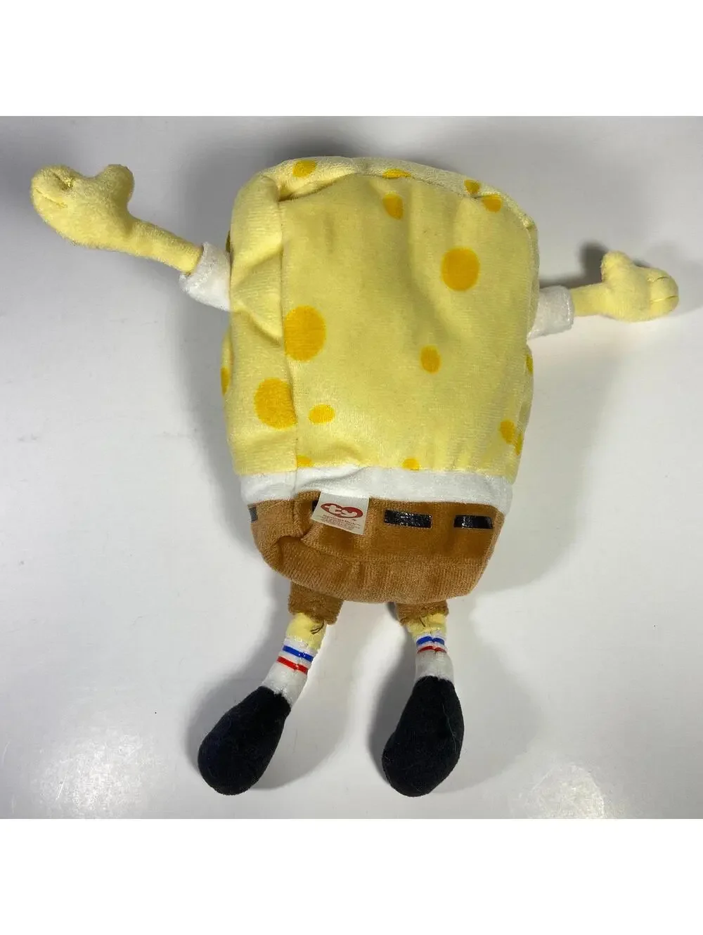 7-8” 2012 Ty Beanie Babies Nickelodeon SpongeBob SquarePants & Patrick Plush